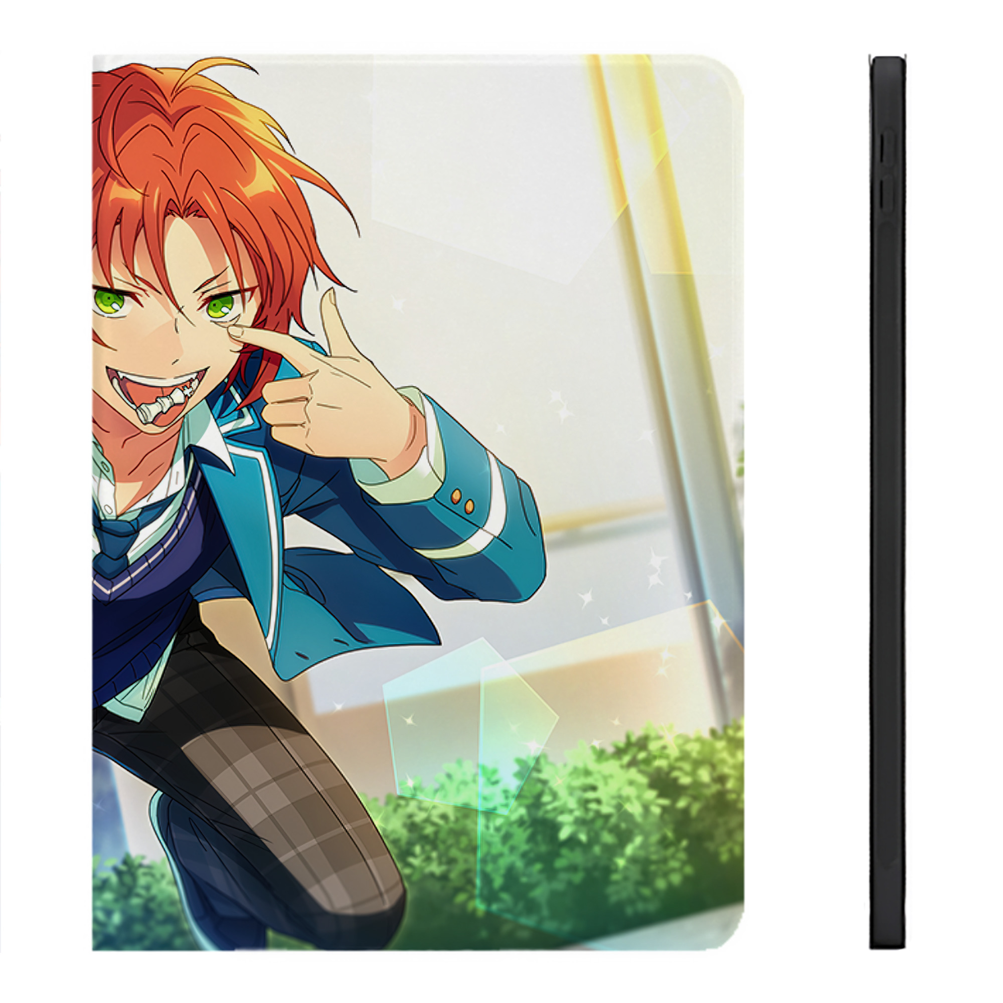 （画像用） あんさんぶるスターズ! Ensemble Stars IPadケース ペンホルダー付き ブックスタイルデザイン